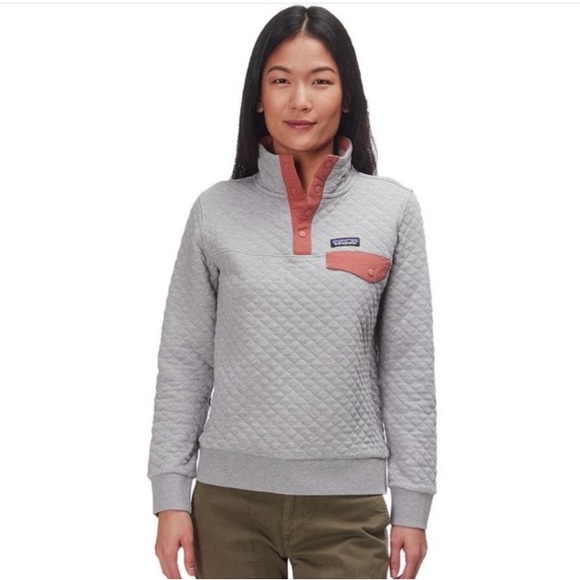 Patagonia Jackets & Blazers - Patagonia classic Synchilla Snap-T Pullover soft organic cotton Medium Grey k61